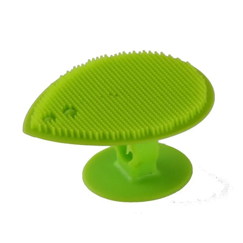 Silicone Facial Cleansing Brush & Face Exfoliator Scrubber Pad