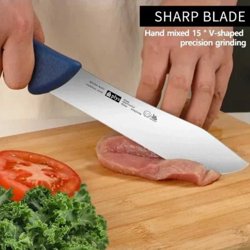 Ultra-Sharp Curved Boning Knife – Stainless Steel Butcher Blade