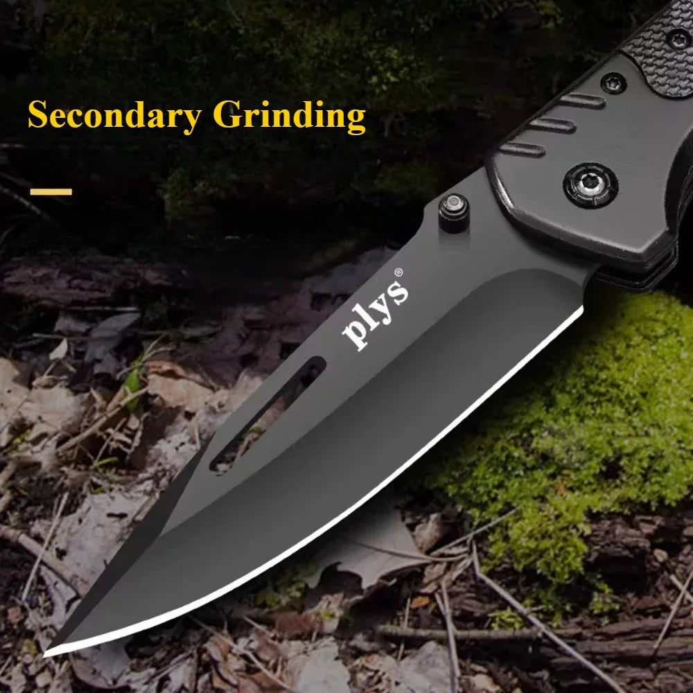 Kelshaw Heavy Duty Folding Pocket Knife – EDC Camping Survival
