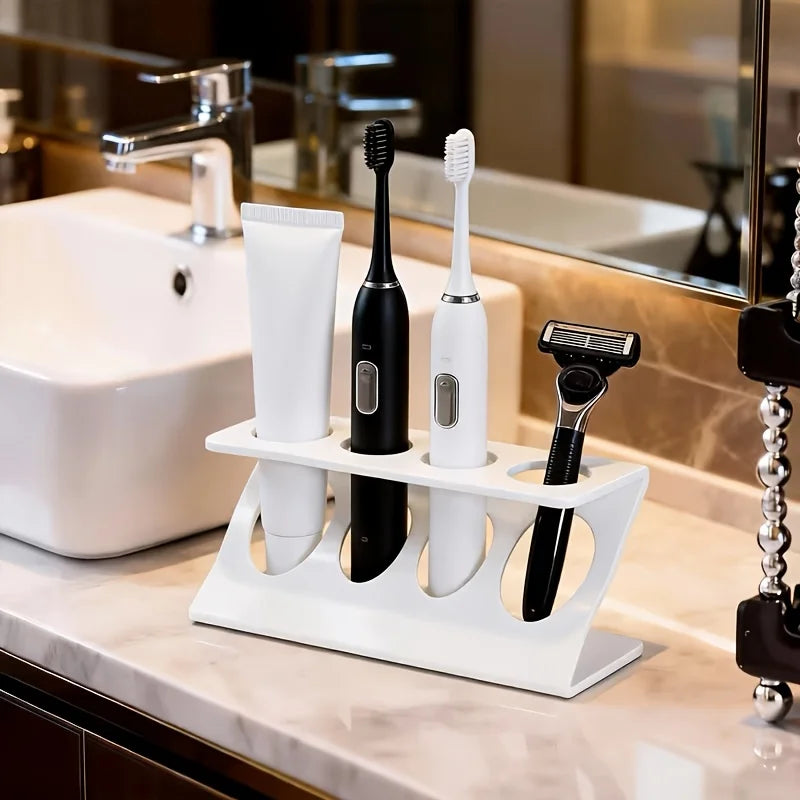 Ventilated Toothbrush Holder Stand – Bathroom Organizer
