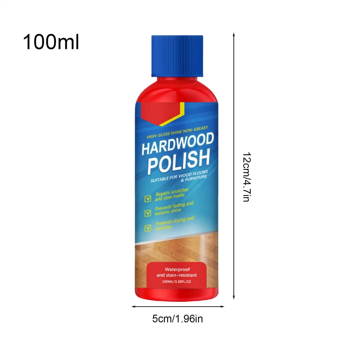 High Gloss Hardwood Floor Polish & Wood Restorer – 100ml