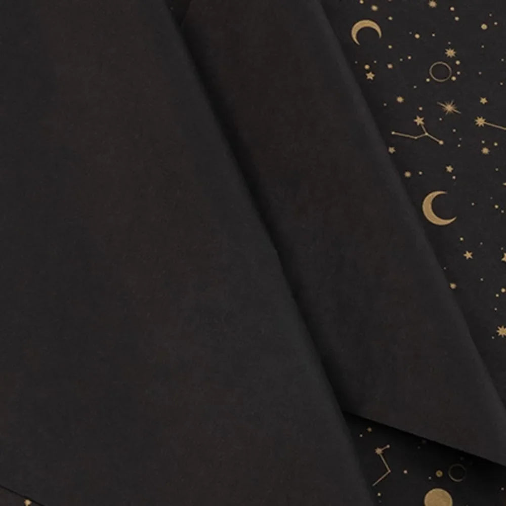 20 Sheets Starry Sky Tissue Paper Stars Moon Constellations Pattern