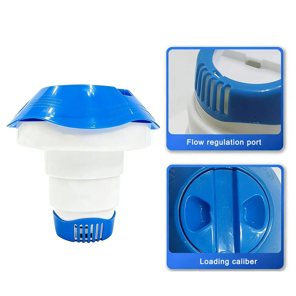 Floating Pool Chlorine Tablet Dispenser for Pools & Spas