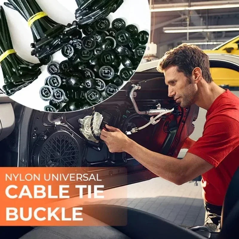 Heavy Duty Self-Locking Nylon Zip Ties – 1–300 PCS Pack