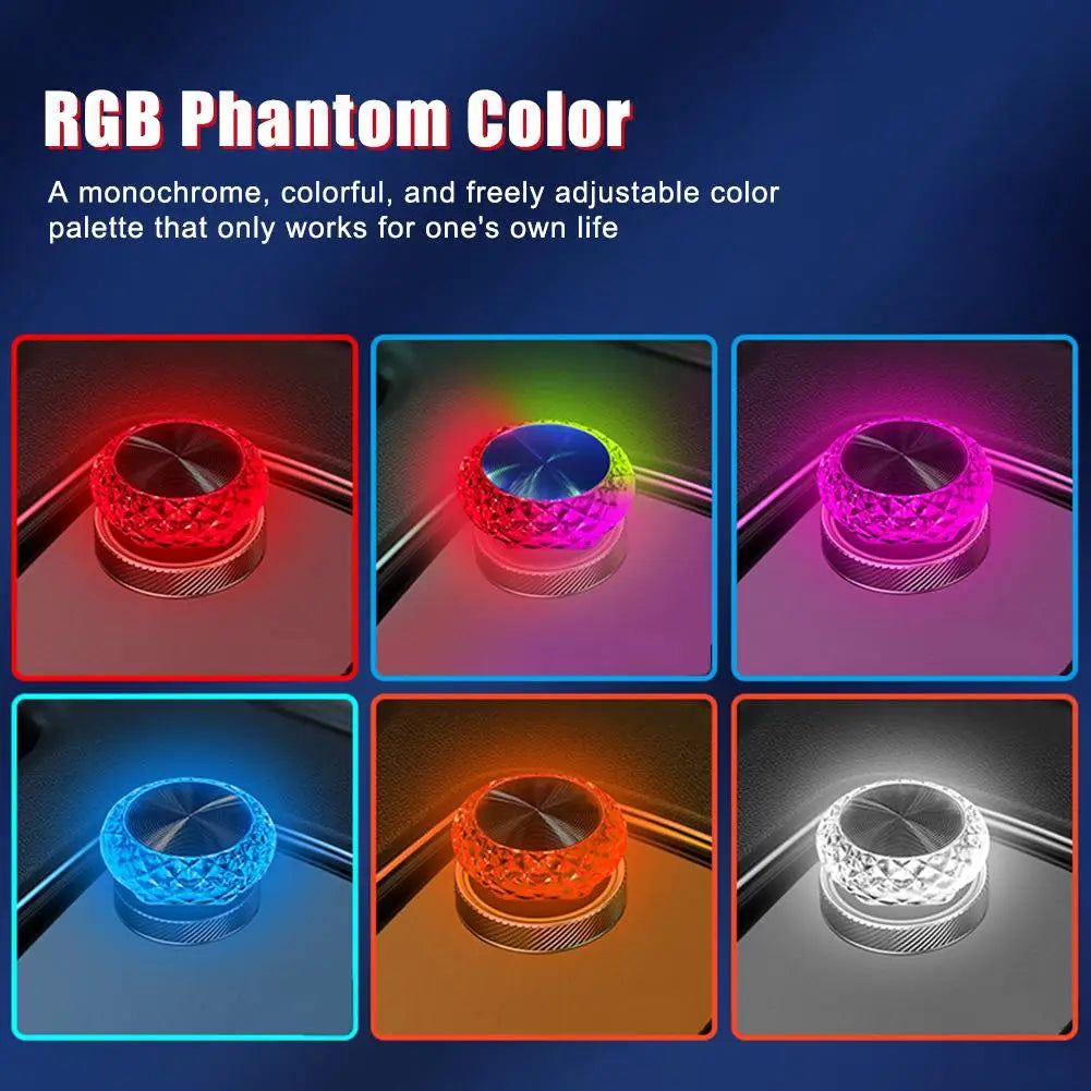 Car USB Ambient Lights Portable Mini LED Atmosphere Lamps Interior
