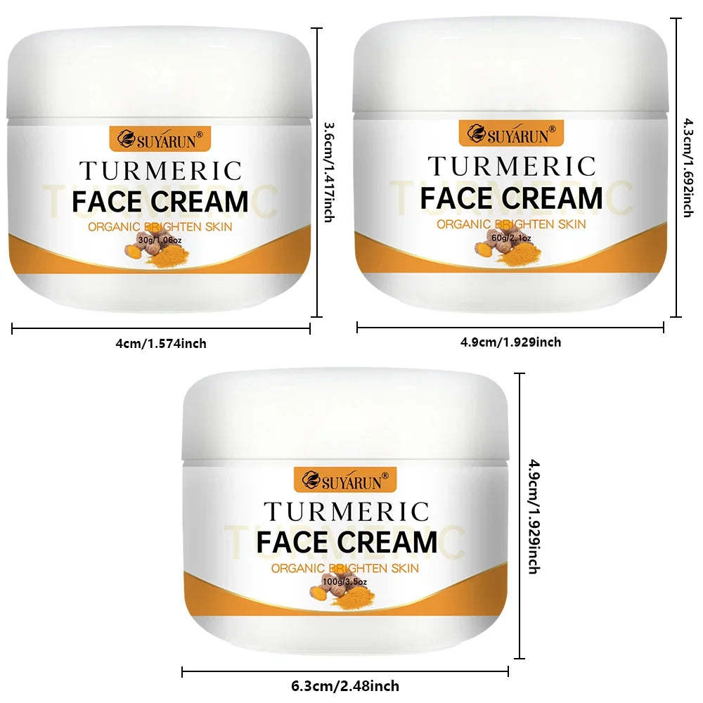 SUYARUN Turmeric Face Cream – Brightening & Anti-Aging