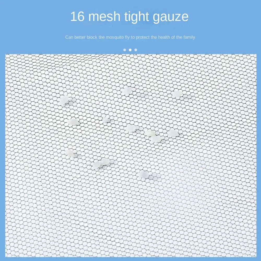 Self-Adhesive Window Fly Screen | DIY Mosquito Net Mesh