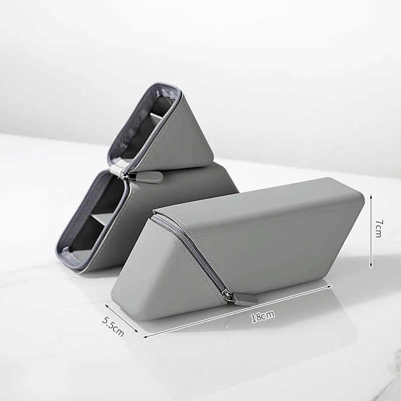 Silicone Pen Holder Foldable Students Pencil Case Large Capacity