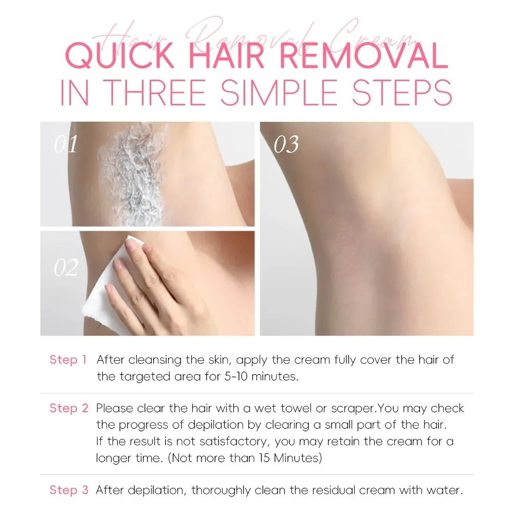 LAIKOU Sakura Hair Removal Cream – Body & Intimate 50g