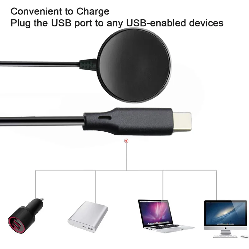 USB-C Samsung Galaxy Watch Charger – Watch 6/5/4/3 Fast Charge