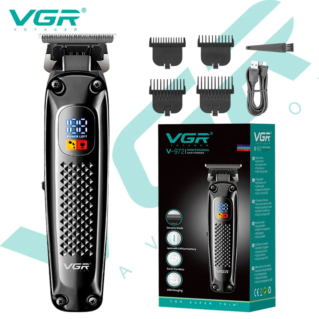 VGR V-972 Professional Electric Hair Clipper & Beard Trimmer