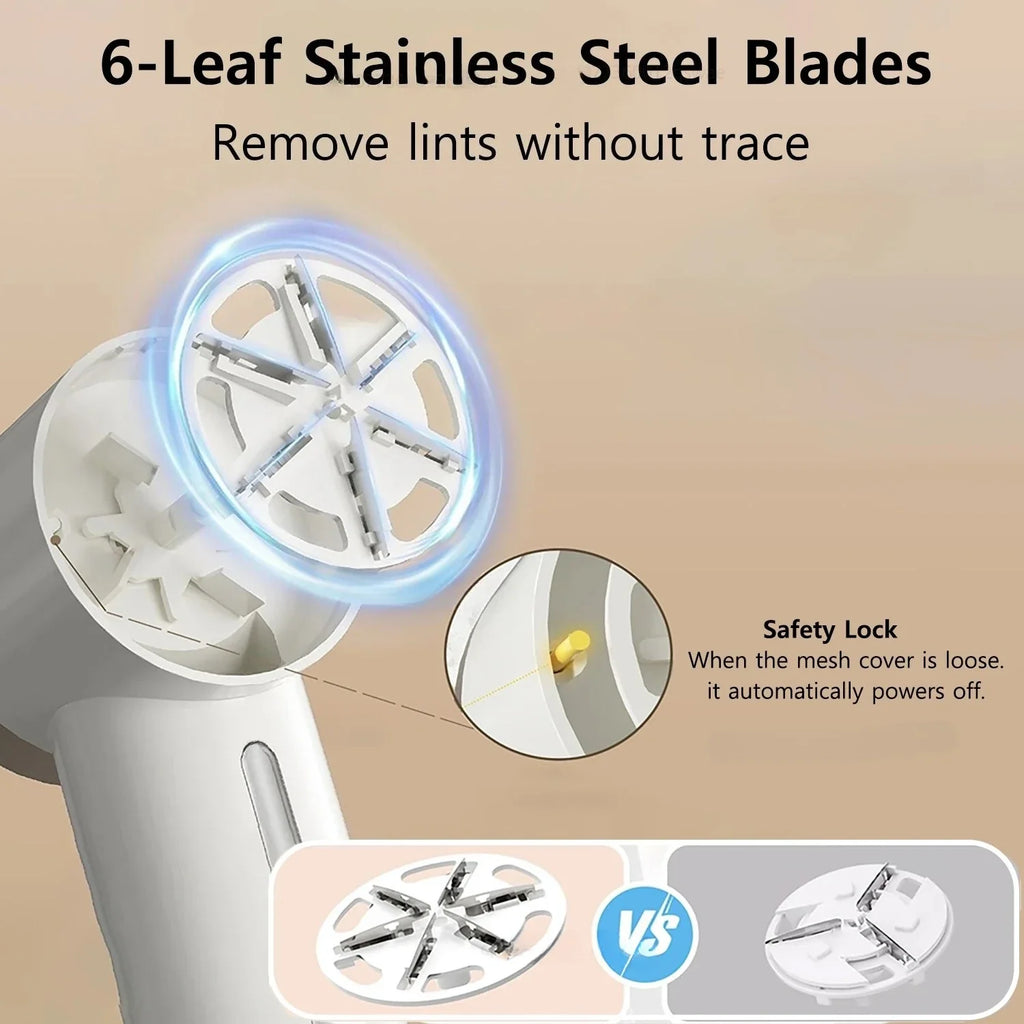 USB Rechargeable Fabric Shaver & Lint Remover | NOCCLILI