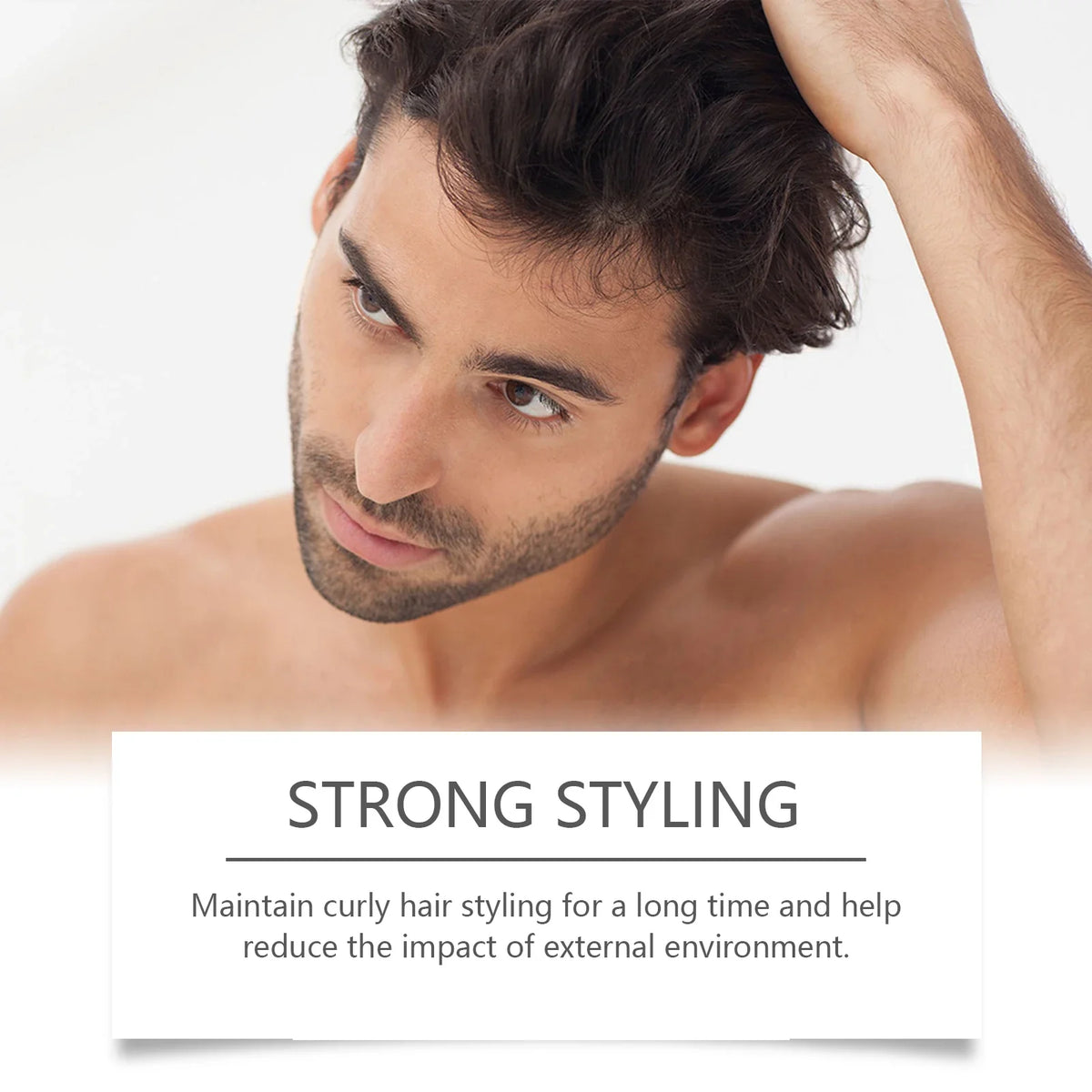 HOEGOA Men's Hair Clay Wax – Strong Hold Pomade 100g