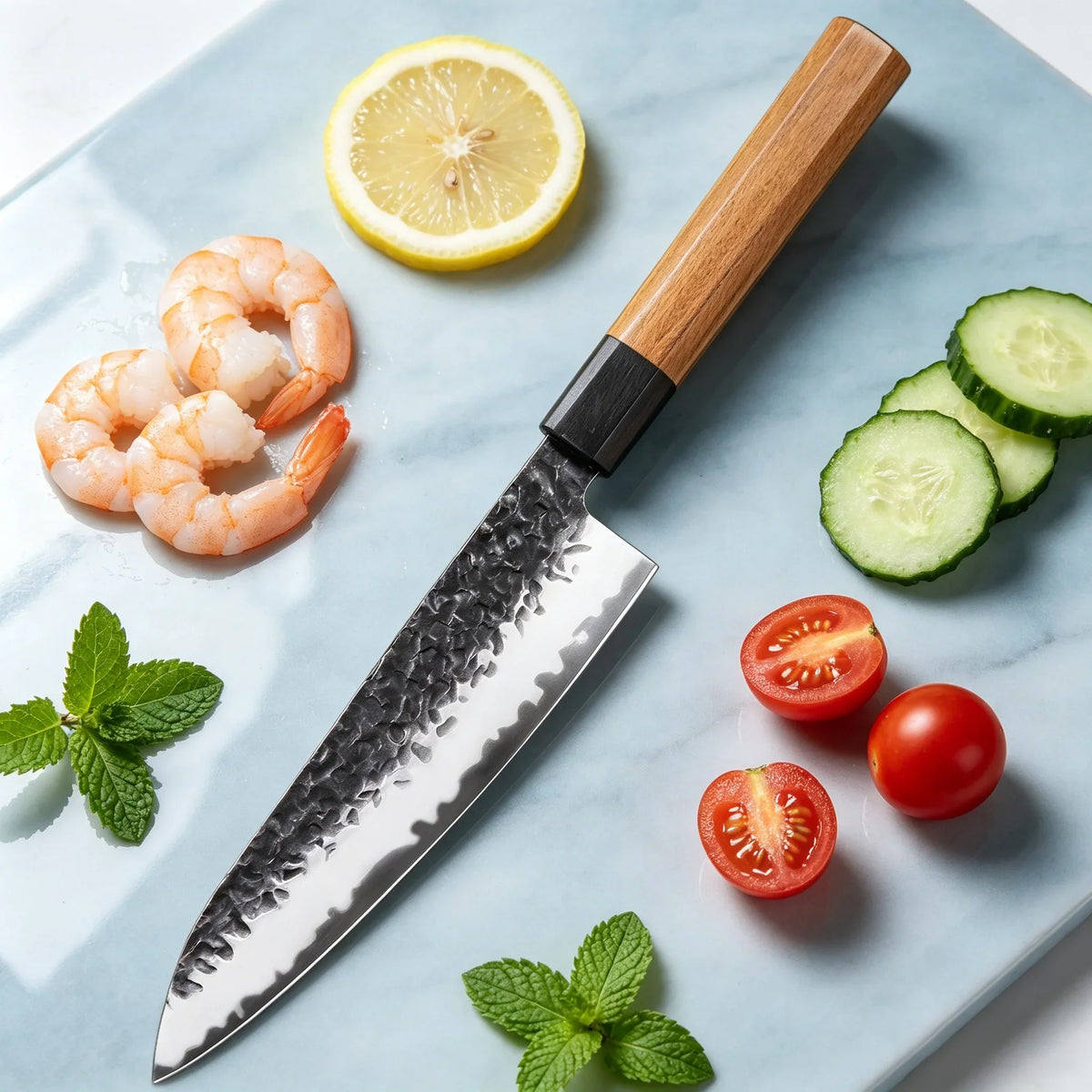 Hand Forged Cleaver Chef Knife – Sharp Stainless Steel