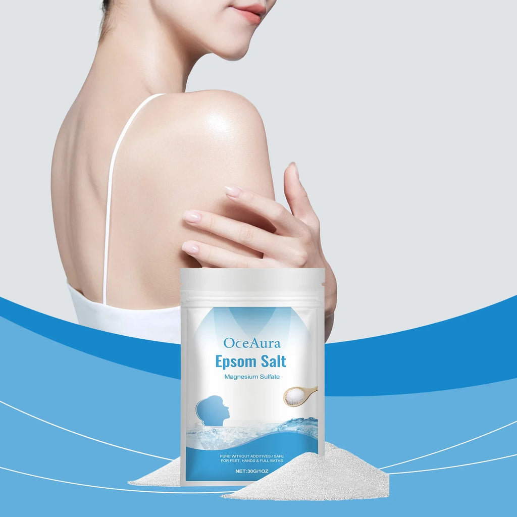 OceAura Epsom Salt Bath Soak | Muscle Relief & Skin Detox