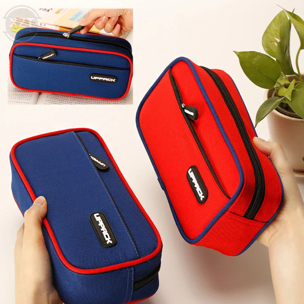 Kawaii Pencil Case Large Cute Pen Bag Kids School Supplies