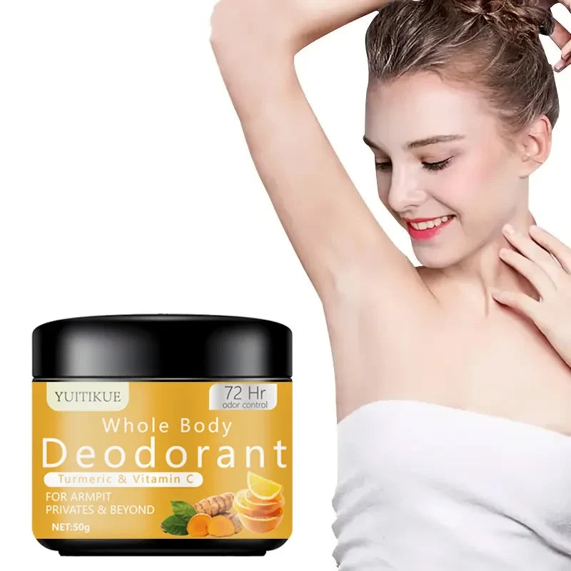 YUITIKUE 72H Whole Body Deodorant Stick – Turmeric & Vitamin C