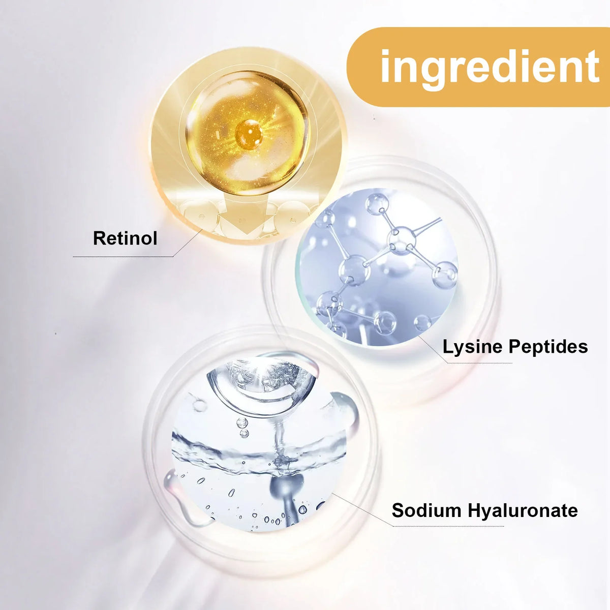 Retinol Peptide Eye Cream – Dark Circles & Puffiness Relief