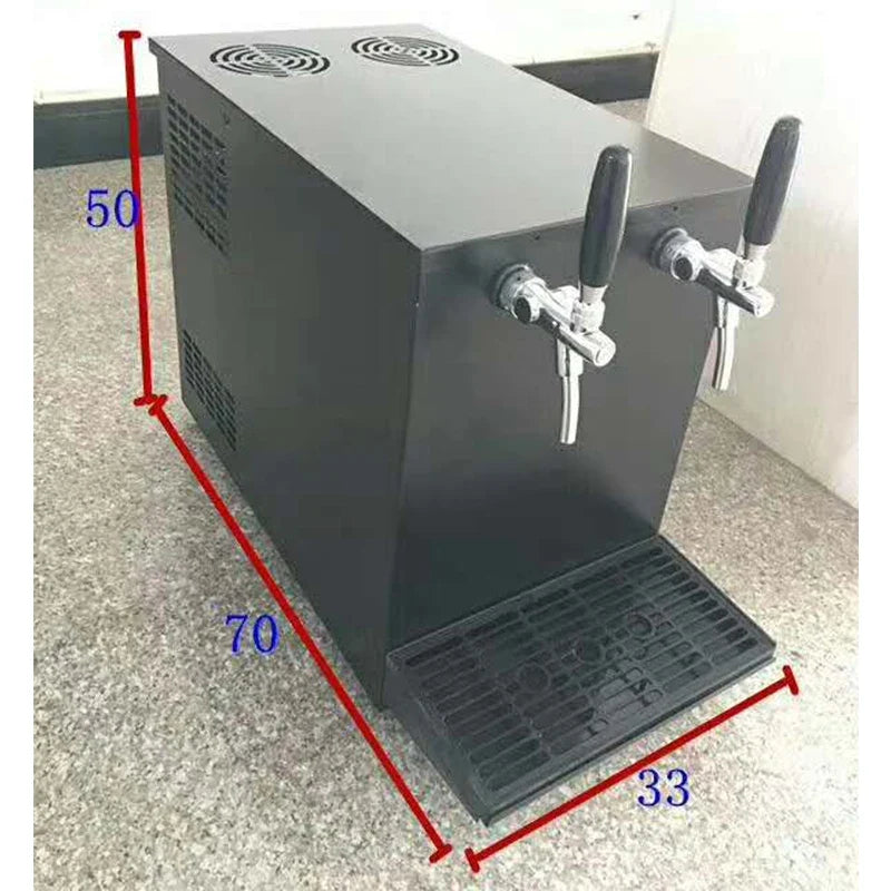 200W Desktop Draft Beer Machine – Water-Cooled Beer Dispenser