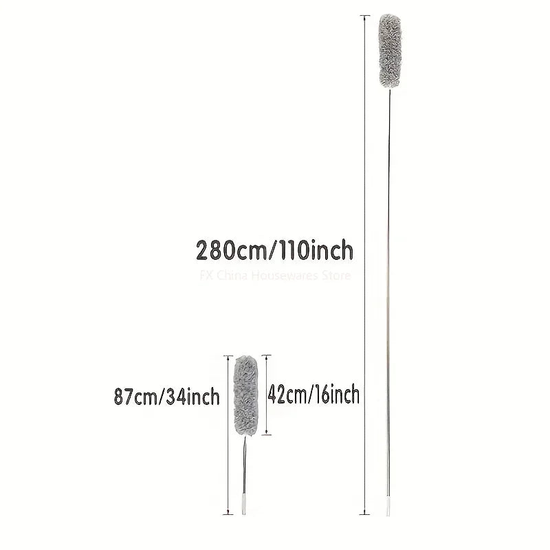 2.8M Extendable Flexible Duster – Ceiling Fan & High Reach Cleaner