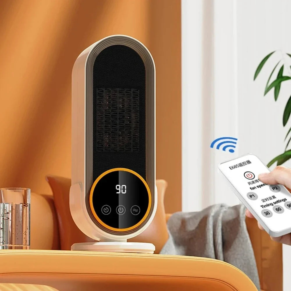 1200W Portable Electric Fan Heater | Desktop Room Heater 220V