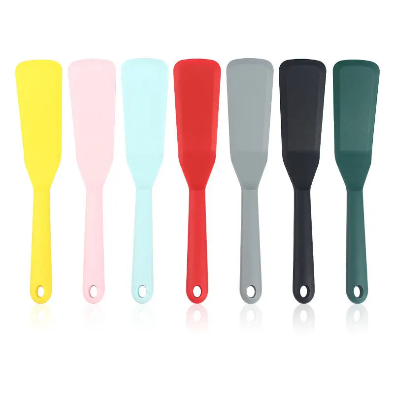 Vibrant Food Grade Silicone Cooking Turner Scratch Resistant Non