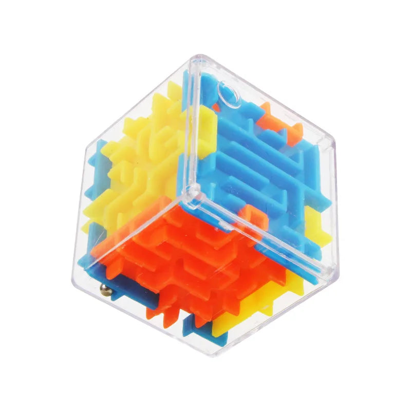 Mini 3D Maze Magic Cube | Six-Sided Labyrinth Puzzle Toy