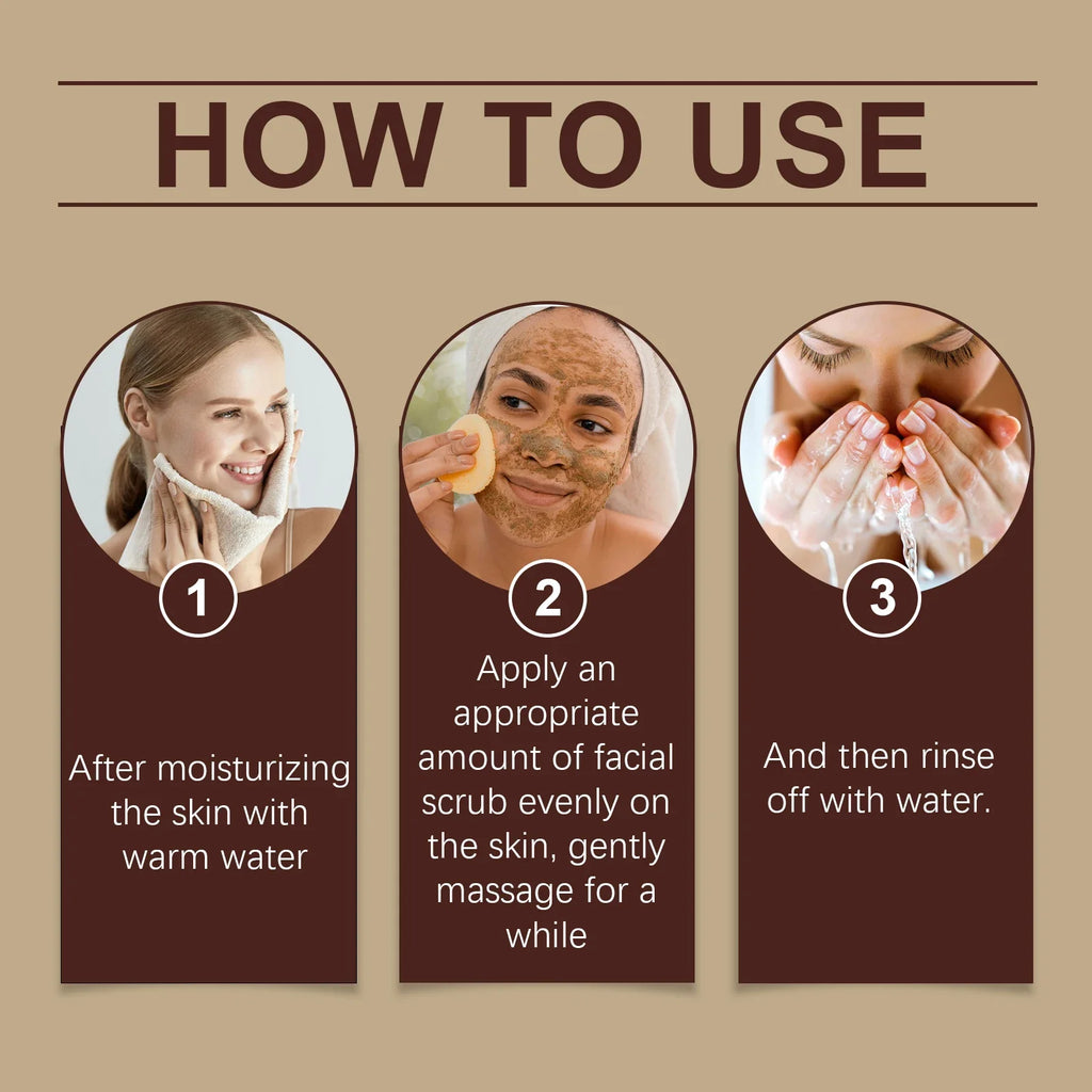 Honey Brown Sugar Face Scrub – Exfoliate & Smooth Skin 30g