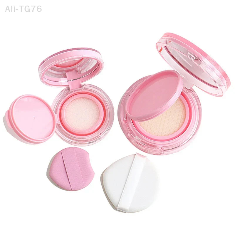 Mini Air Cushion Foundation DIY Box with Mirror & Puff