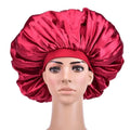 Satin Sleep Bonnet – Silky Oversized Hair Wrap Cap for Women