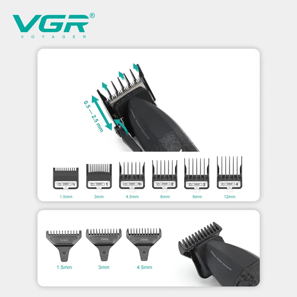 VGR V-640S2 Professional Electric Hair Clipper & Trimmer