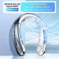 Bladeless Neck Fan 8000mAh USB Rechargeable | LED Display