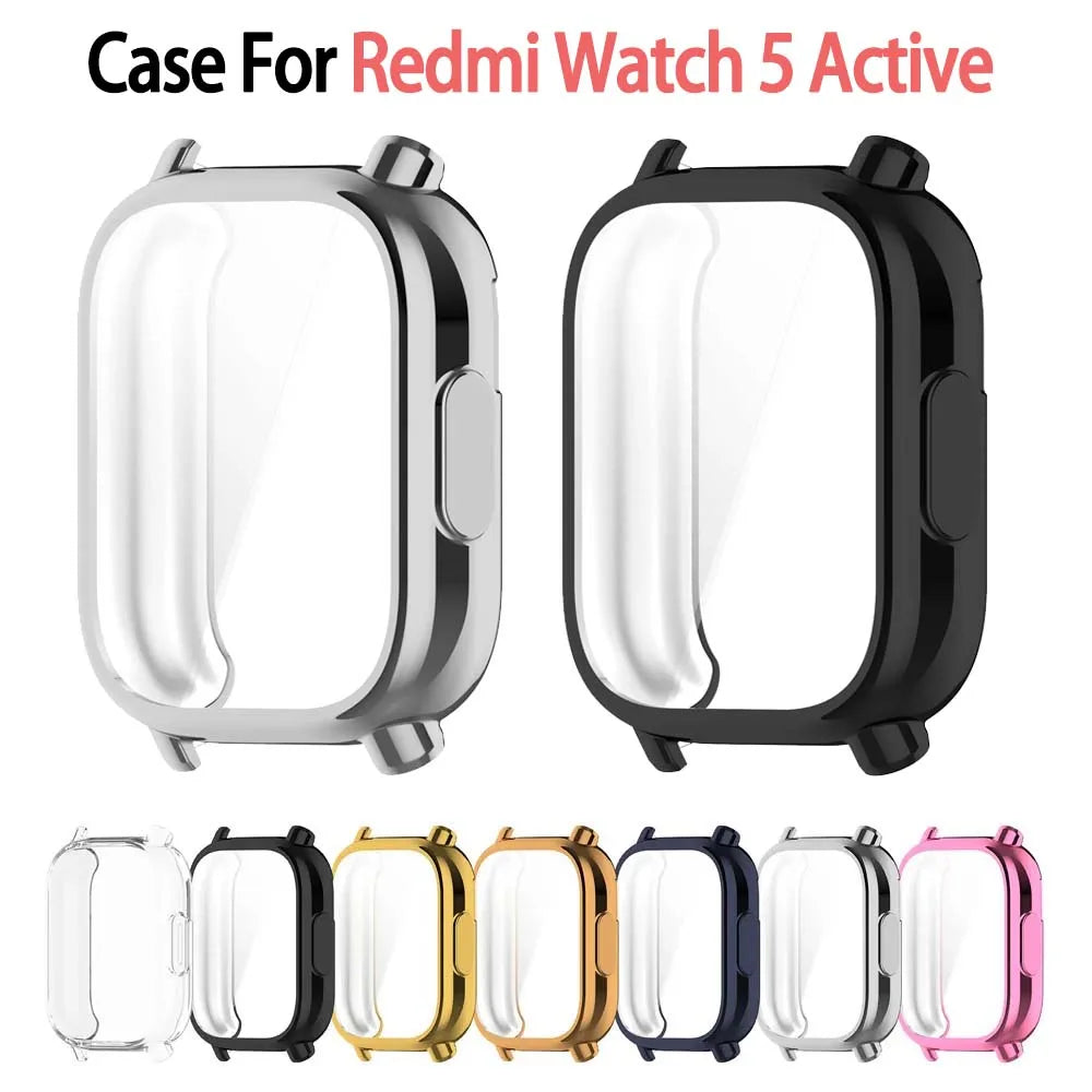 TPU Case Cover for Redmi Watch 5 Active – Protective Bumper