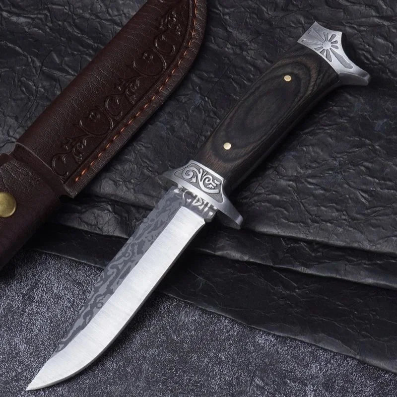 Outdoor Survival Knife – Stainless Steel Camping & Fishing Blade