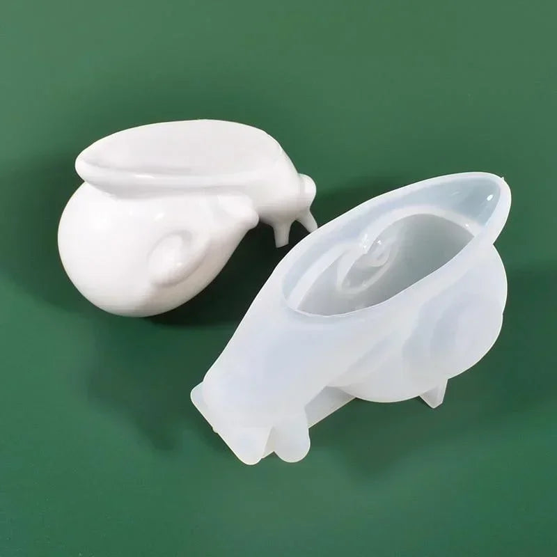 Snail Silicone Mold – DIY Epoxy Resin & Plaster Casting Mold