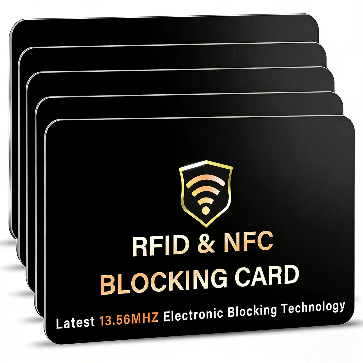 10-Pack RFID Blocking Cards – NFC Wallet & Passport Shield