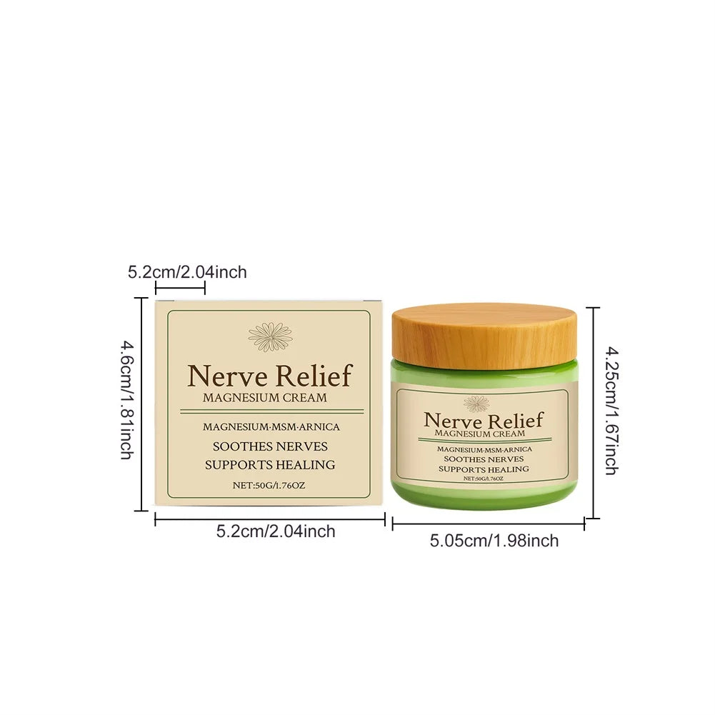 Magnesium Body Cream – Muscle Relaxation & Sleep Support