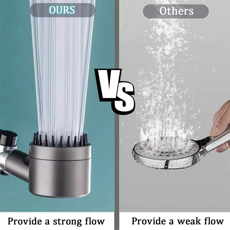 4-Mode Filtered Handheld Shower Head – Water Saving & Massage
