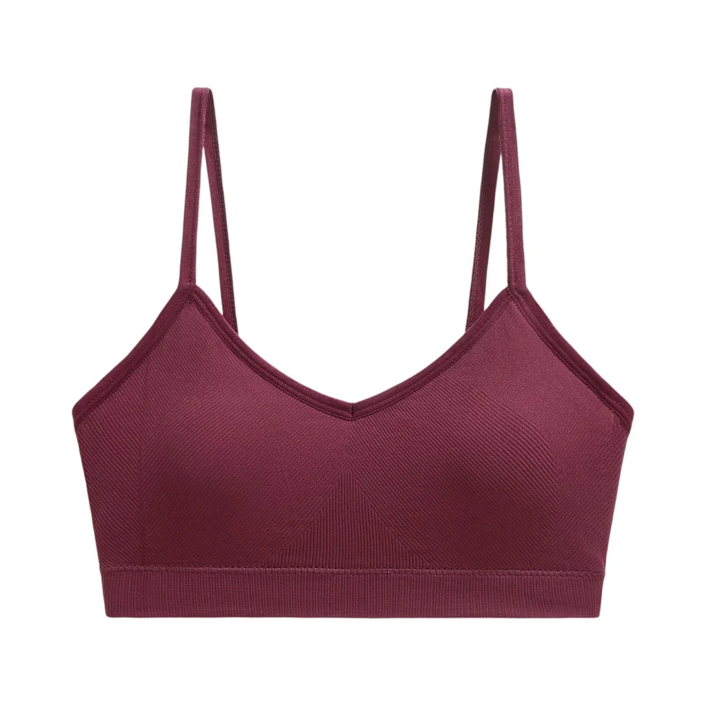 Women's Y-Back Padded Sports Bra | Yoga & Fitness Tank Top
