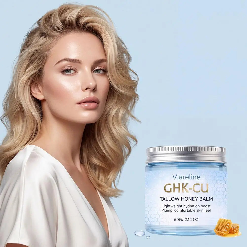 GHK-Cu Copper Peptide Tallow Balm Facial & Body Cream – 60g