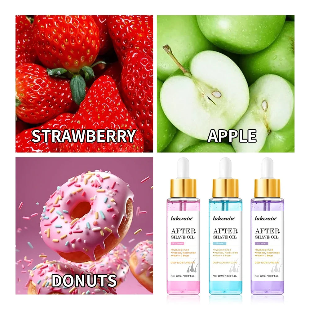 Strawberry After Shave Oil – Moisturizing Post-Shave Skin Oil