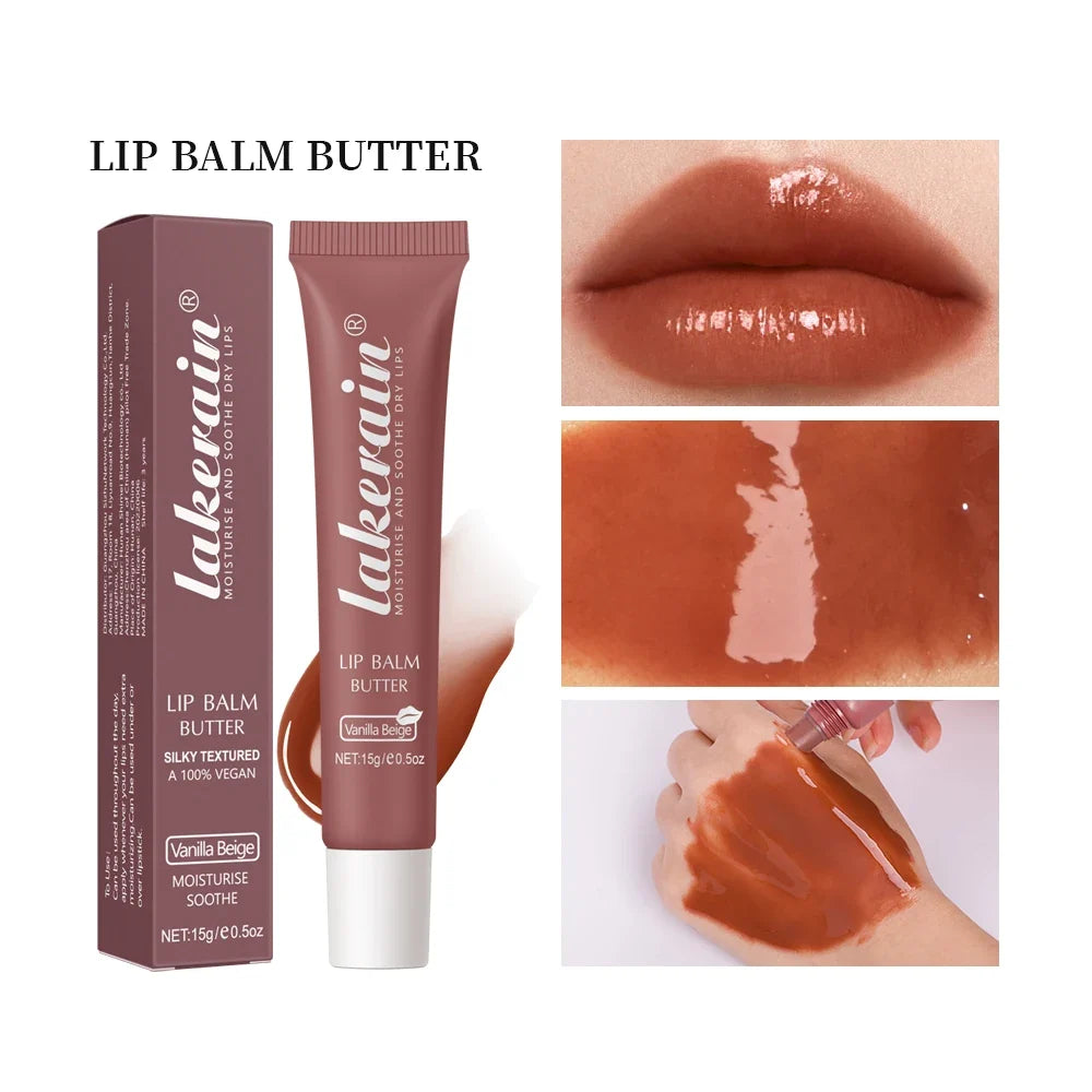 Crystal Lip Balm Butter – Moisturizing Lip Gloss Tint 15g