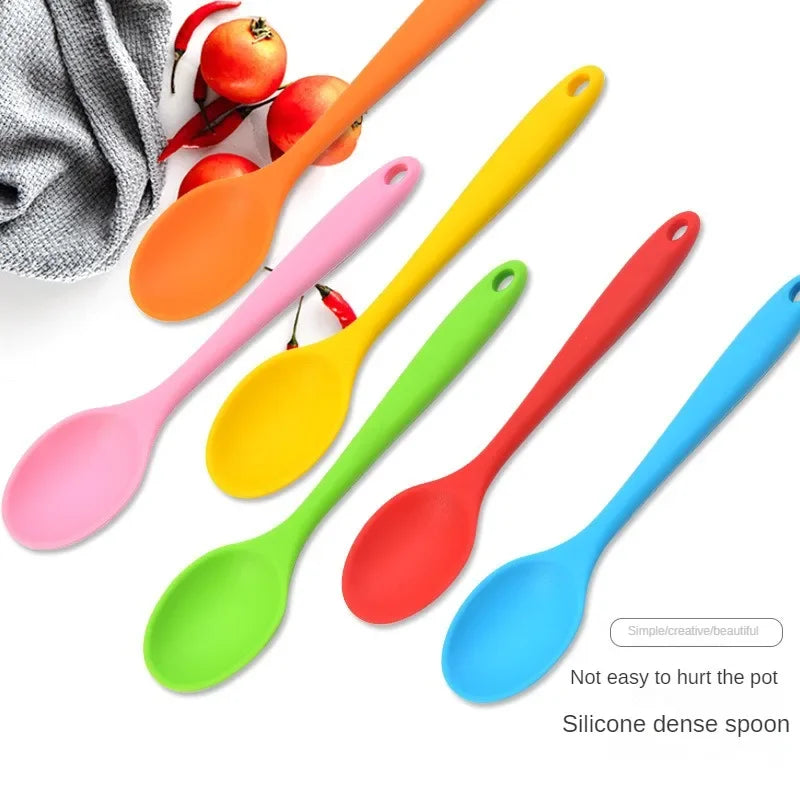 Food-Grade Silicone Mini Ladle Spoon | BPA-Free Kitchen Mixing