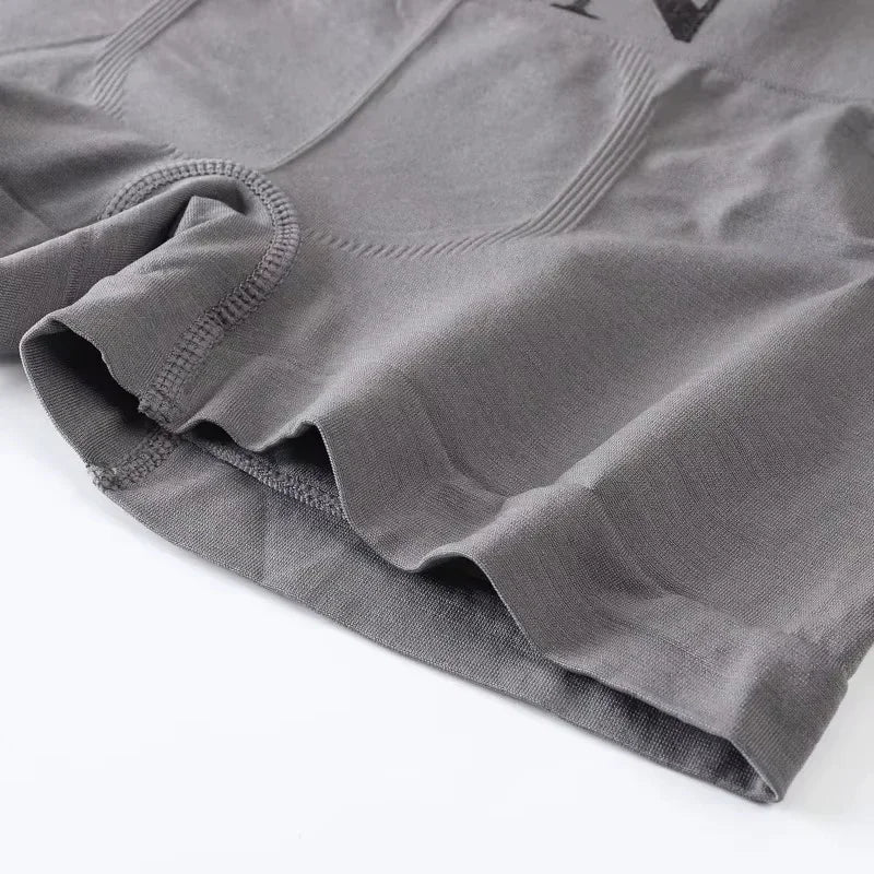 5-Pack Men's Elastic Breathable Boxer Briefs – Soft Daily Wear