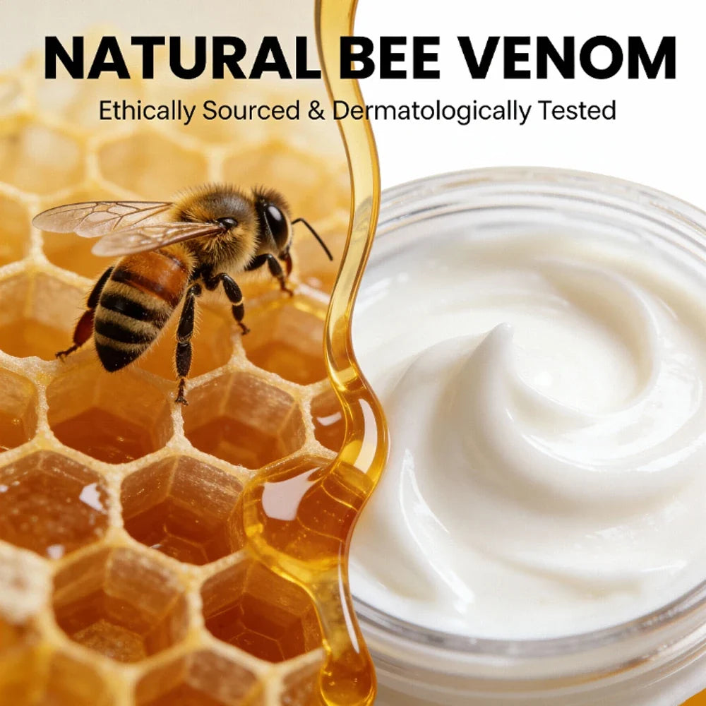 Bee Venom Facial Lifting Cream | Hyaluronic Acid Moisturizer