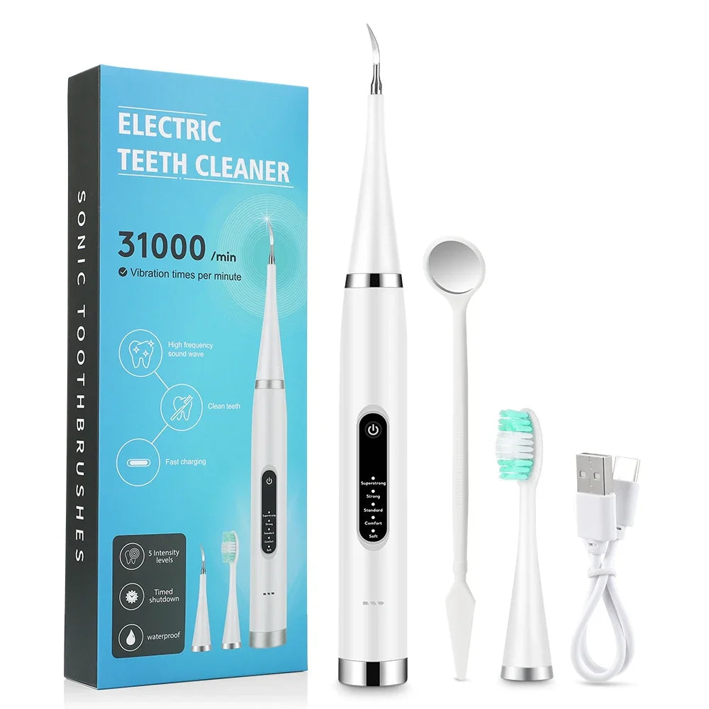 AFDEAL Sonic Toothbrush & Dental Scaler – 5-Mode Oral Care
