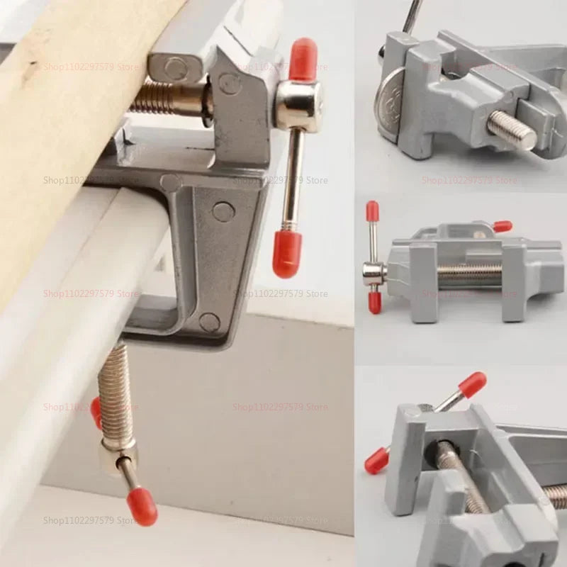 Mini Aluminum Bench Vise – Jeweler & Hobby Clamp Tool