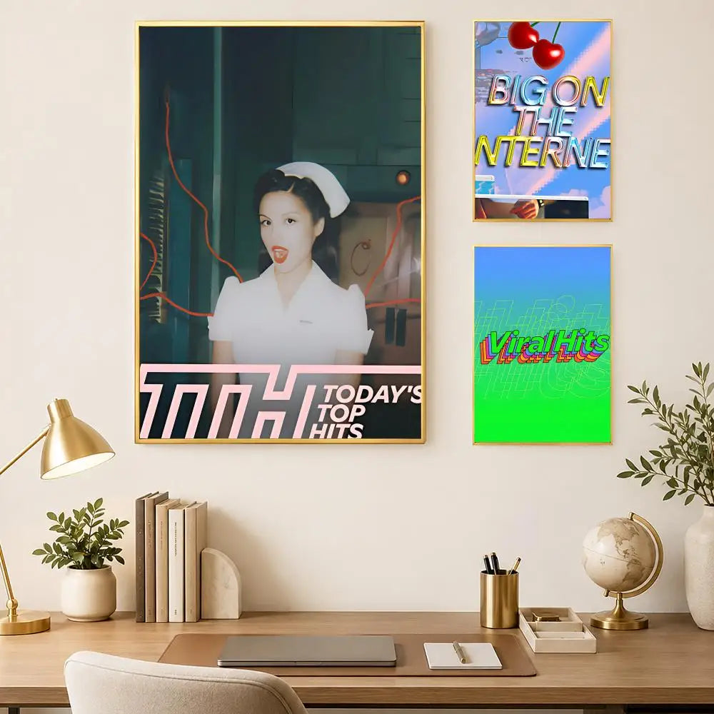 Self-Stick HD PVC Wall Art Poster – Waterproof Home Décor
