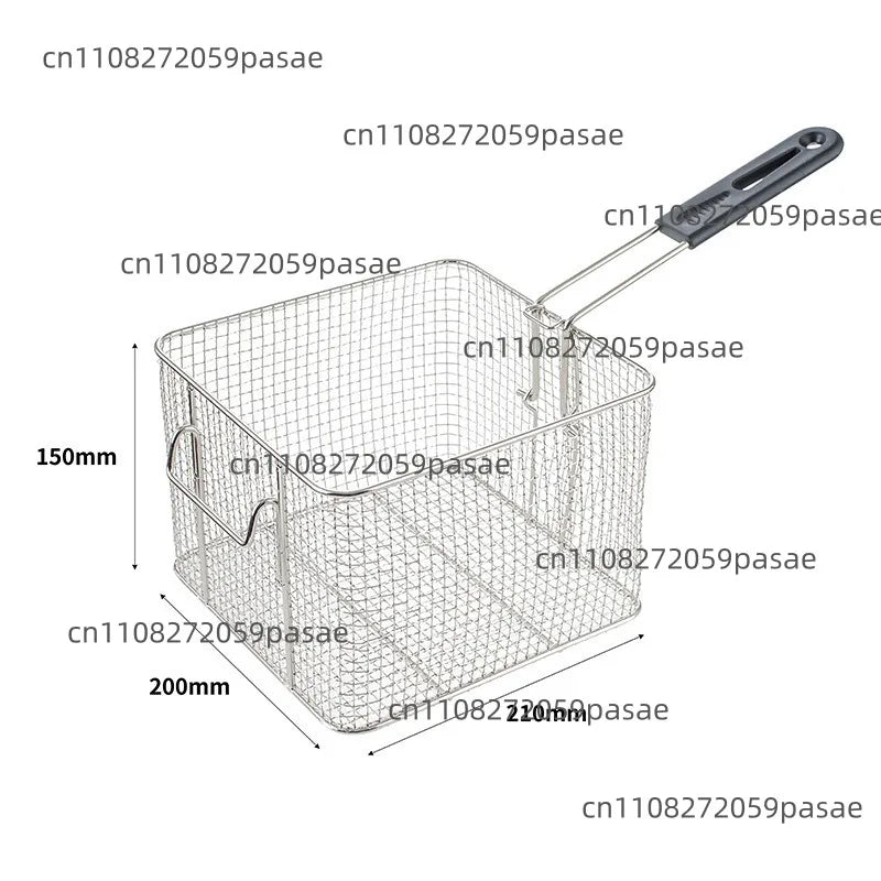 Stainless Steel Deep Fry Basket – 4L to 12L | Kitchen Fryer