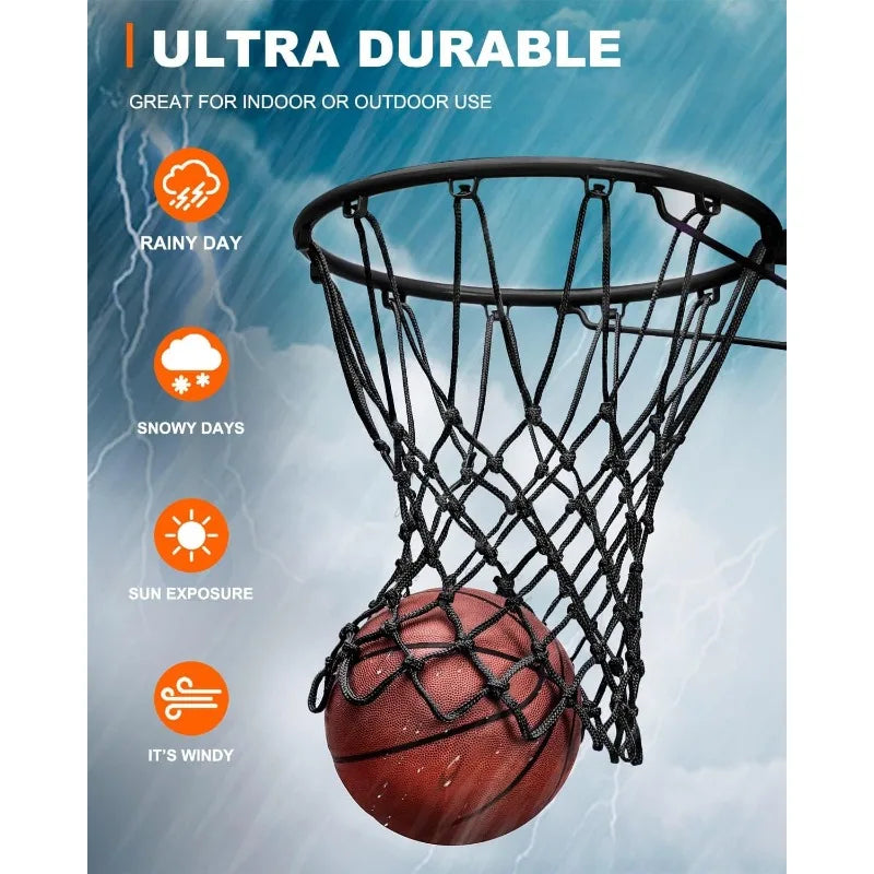Basketball Net Replacement – Indoor & Outdoor Standard Rim